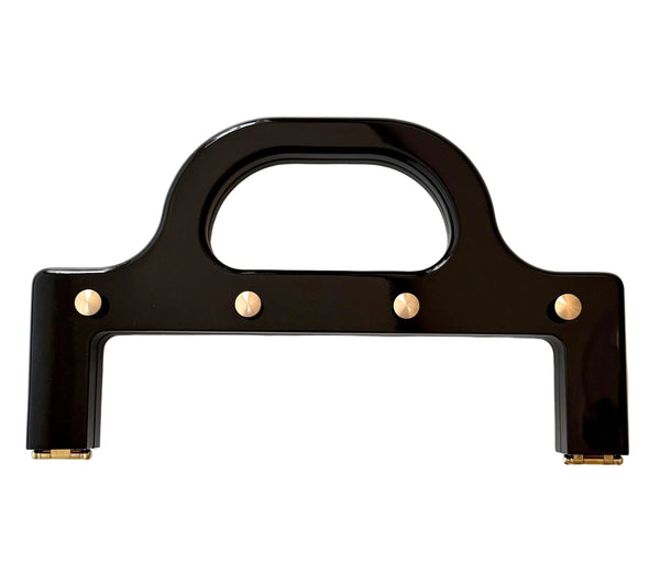 jae Lacquer Handle in Baby Grand Black