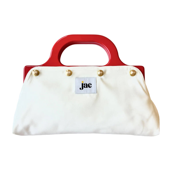 jae Lacquer Handle in Roadster Red