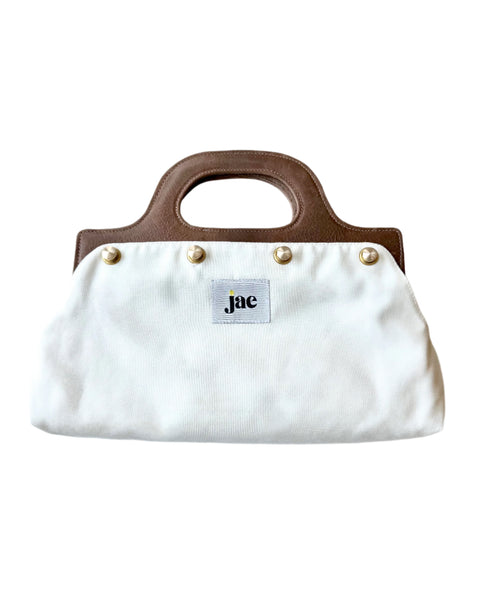 Sample: Brown Leather jae Bag Handle