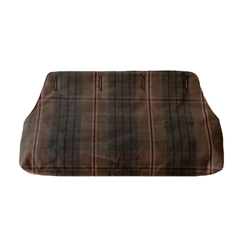 Autumn Plaid Waxed Cotton Shortie Slipcover