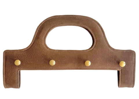 Sample: Brown Leather jae Bag Handle