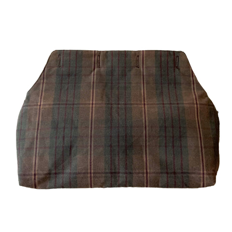 Autumn Plaid Waxed Cotton Medium Slipcover