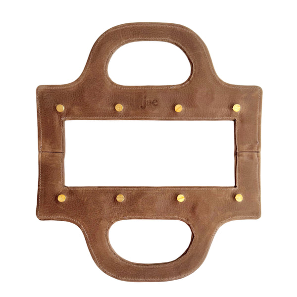Sample: Brown Leather jae Bag Handle