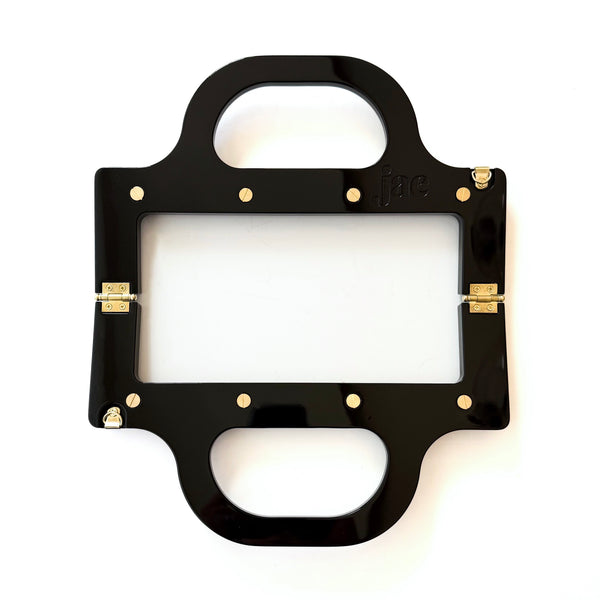 jae Lacquer Handle in Baby Grand Black