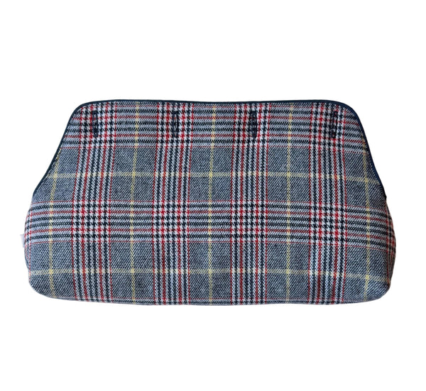 Navy Tartan Shortie Slipcover