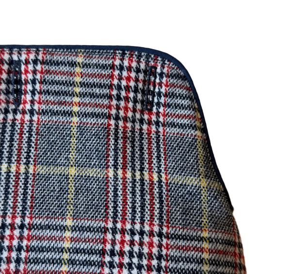 Navy Tartan Shortie Slipcover