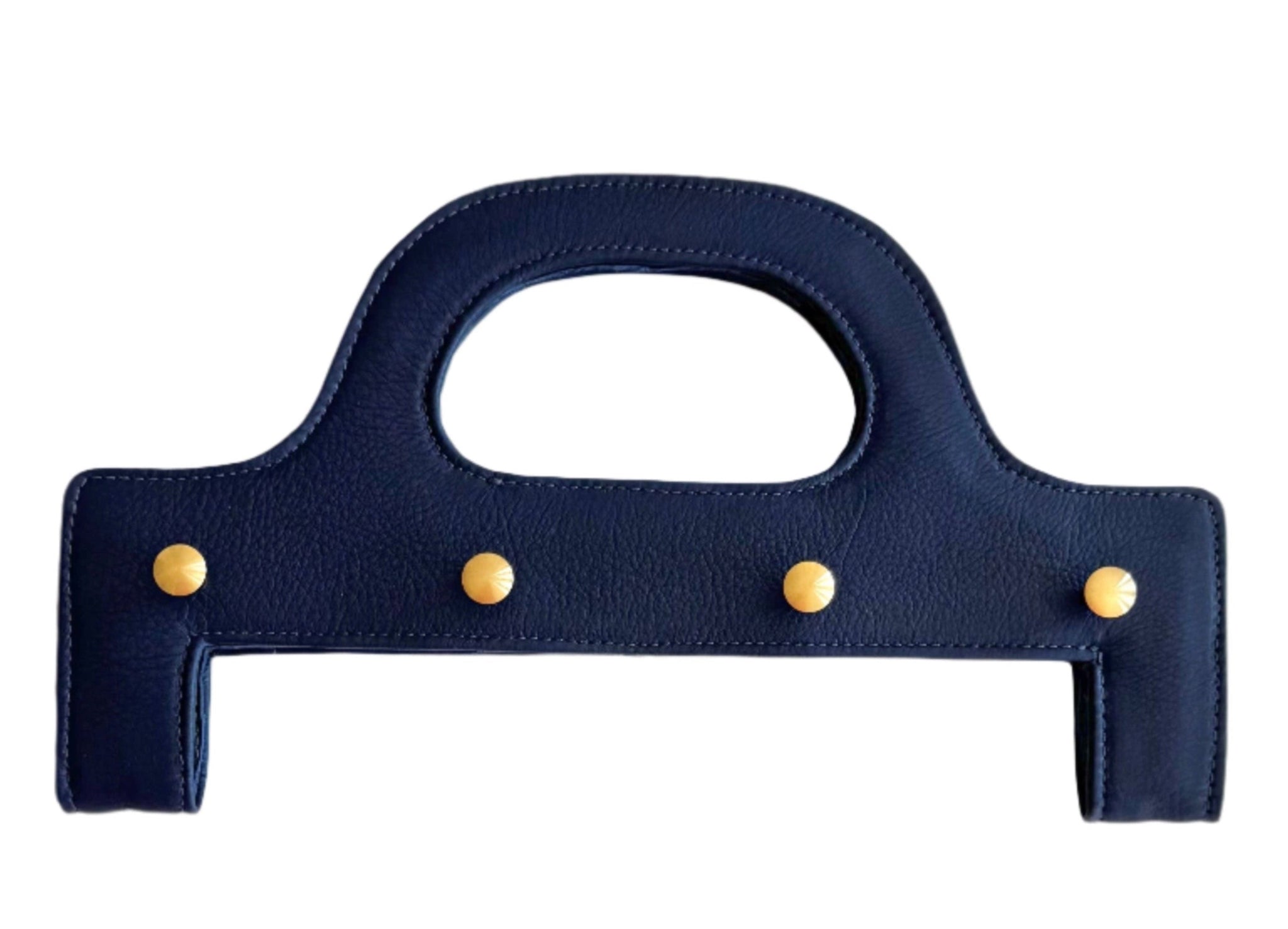 Sample: Navy Leather jae Bag Handle