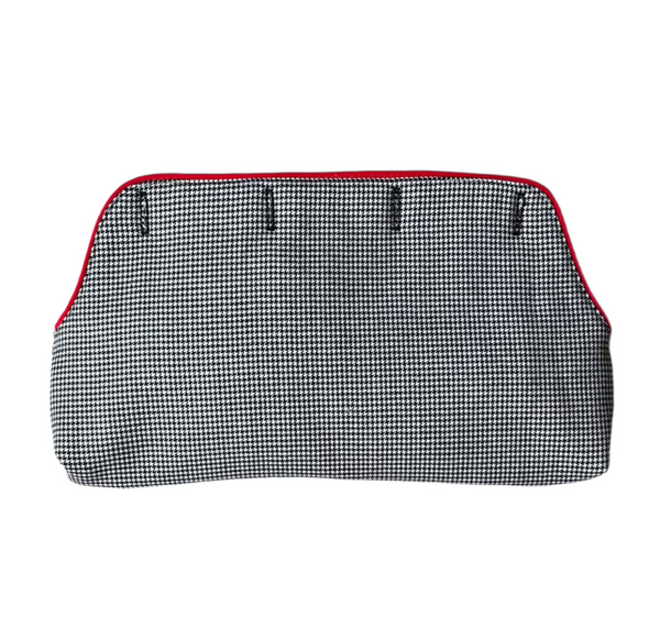 B&W Houndstooth Shortie Slipcover