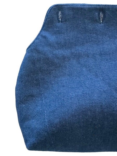 Denim Medium Slipcover: perfectly imperfect
