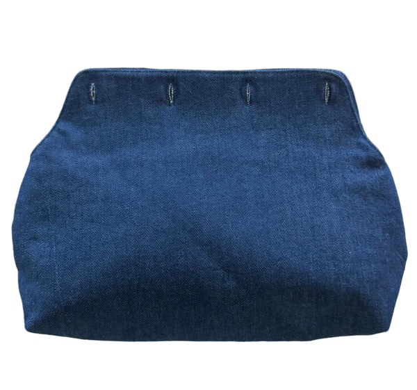 Denim Medium Slipcover: perfectly imperfect