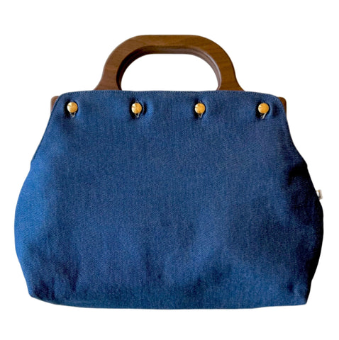 Denim Medium Handbag Bundle (handle + liner + slipcover)