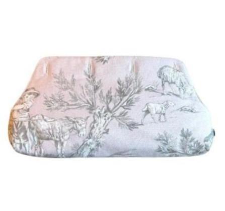 Blush Toile Shortie Slipcover